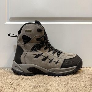 Cabela's Boots Womens Size 9D Gray Suede Dry-Plus Thinsulate Waterproof